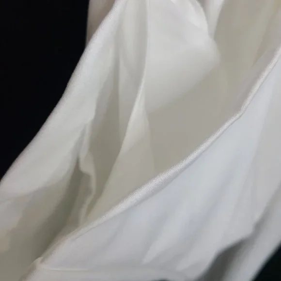 Adrianna Papell Womens Jumpsuit Size 14 Crew Neck Sleeveless Keyhole Back Crepe - Picture 9 of 13